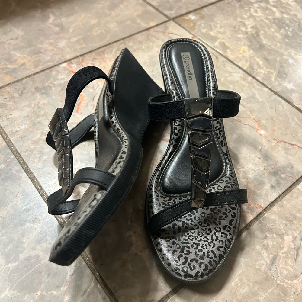 Black heels, I believe I got these at a boutique in New Orleans.